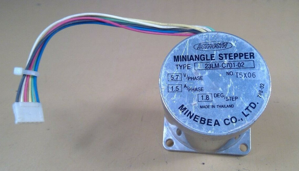 Minebea Co. ( Astrosyn ) 23LM-C701-02 Miniangle Stepper 5E-32