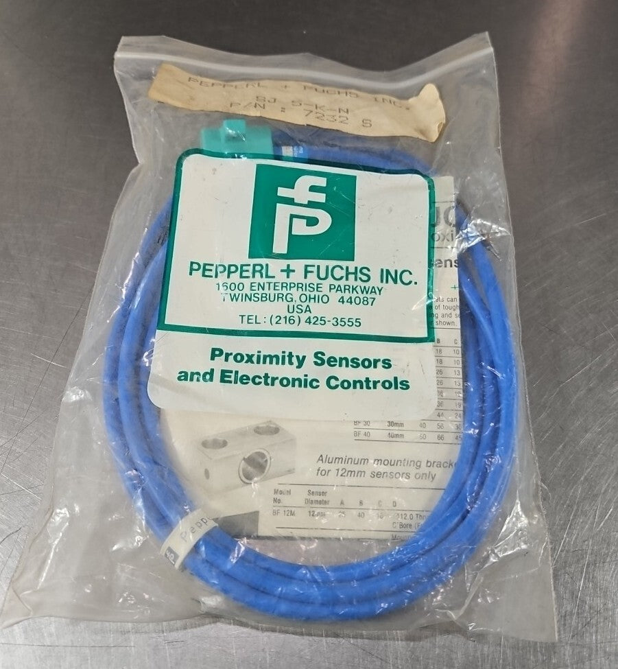 PEPPERL & FUCHS SJ5-K-N Proximity Sensor. Loc5D-15