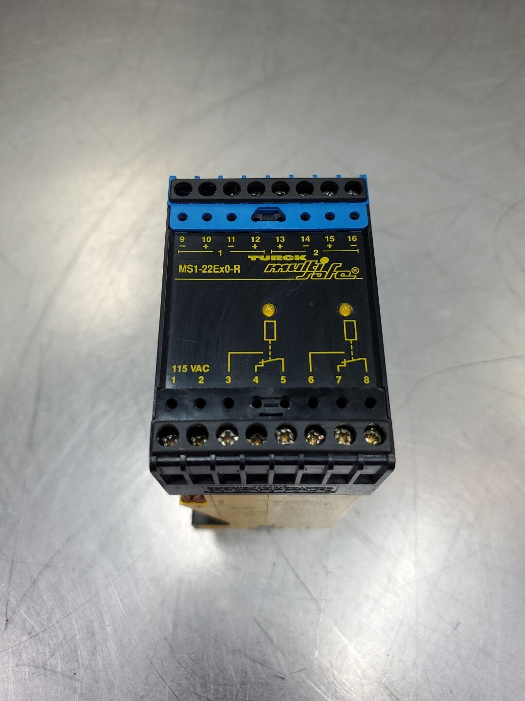 Turck MS1-22Ex0-R Switching Amplifier, 2-Channel. 5D-2