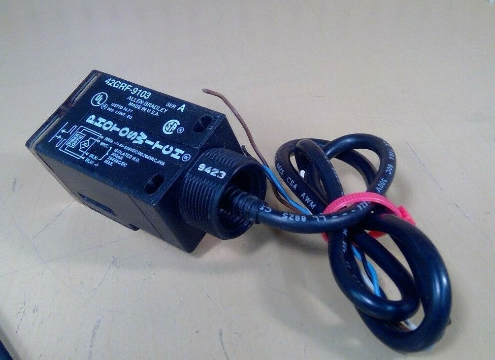 Allen-Bradley 42GRF-9103 Series A Photoswitch Sensor 5D-4