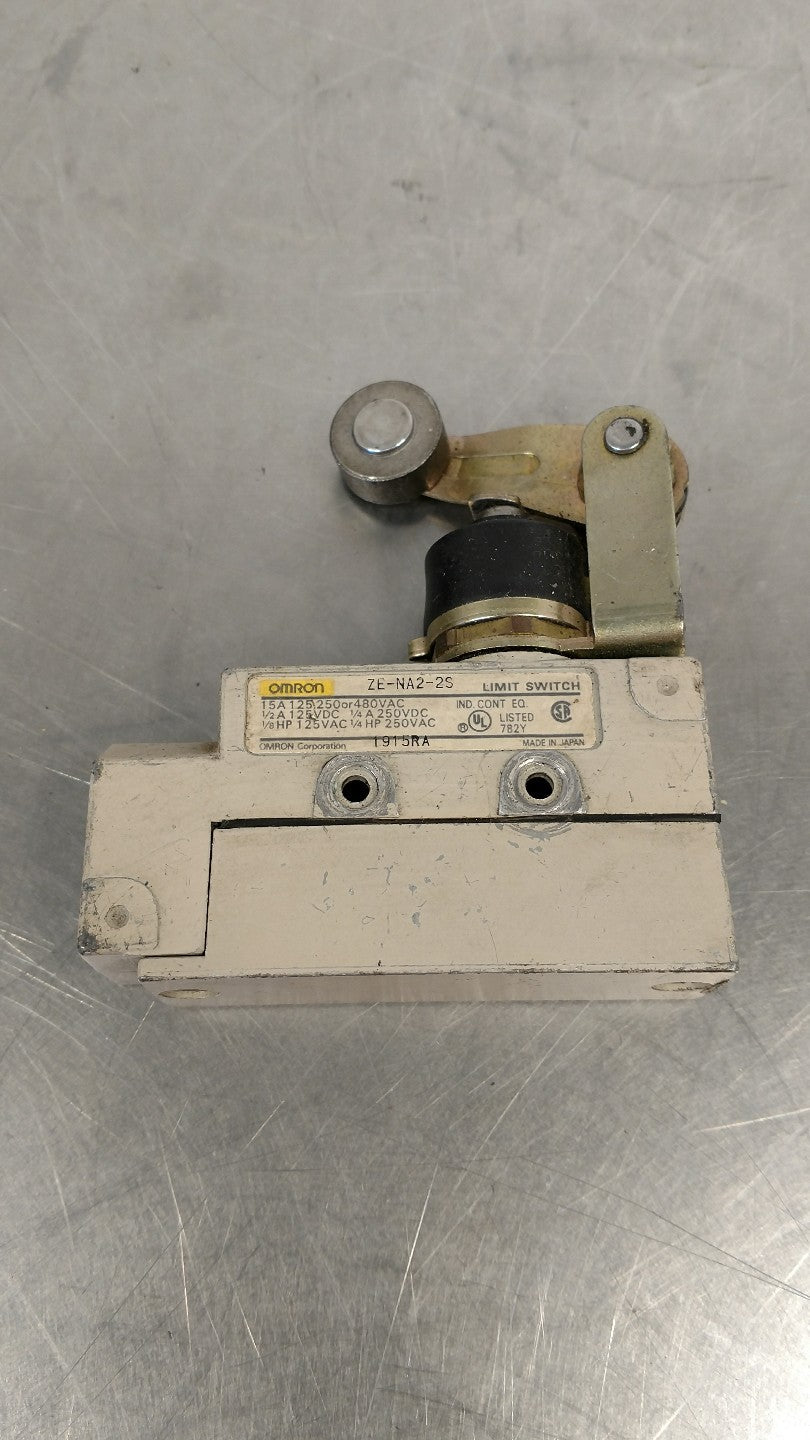 Omron ZE-NA2-2S Limit Switch,15A. 5E-7/1