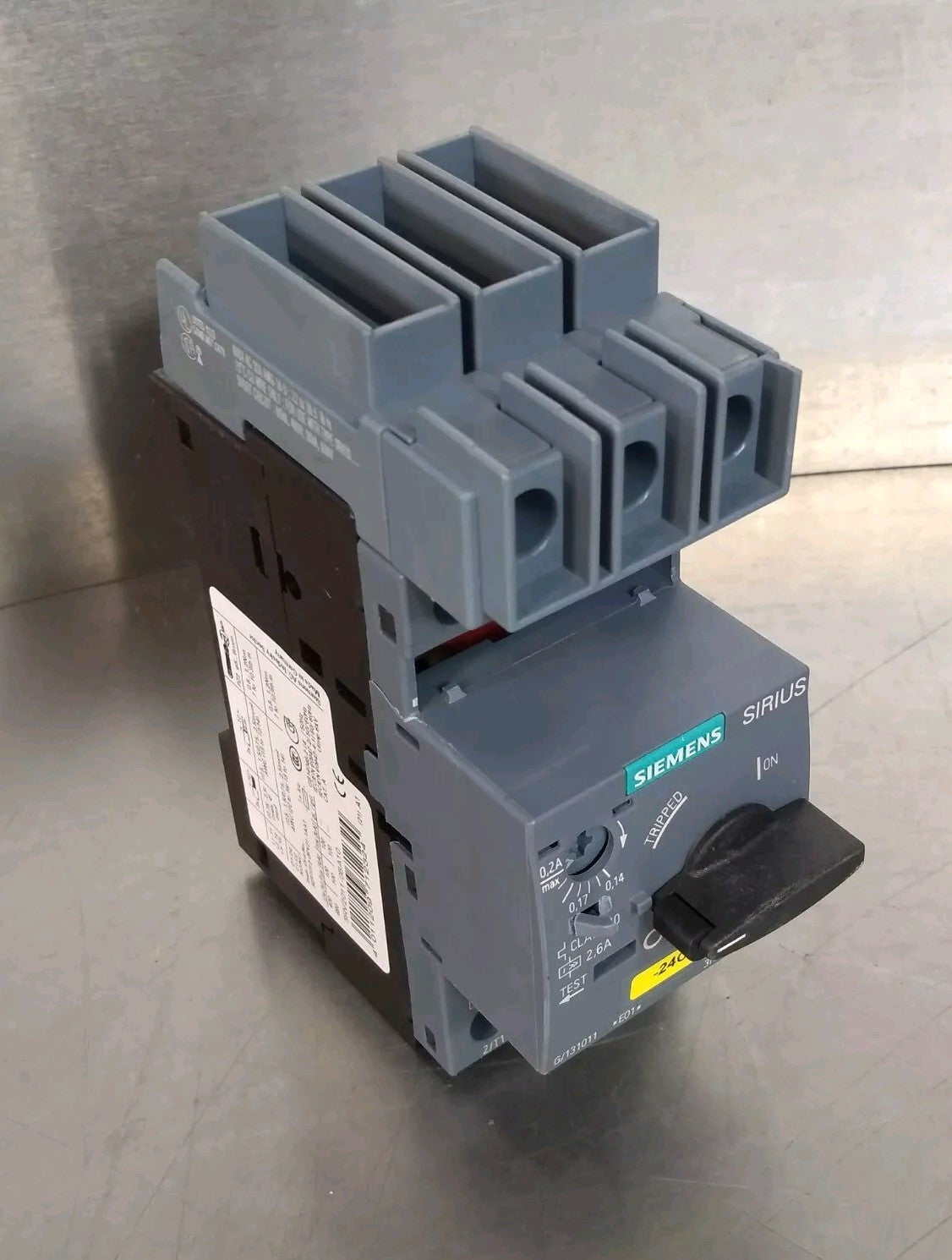 Siemens 3RV20110BA10 Circuit Breaker Motor Protector Loc4C22