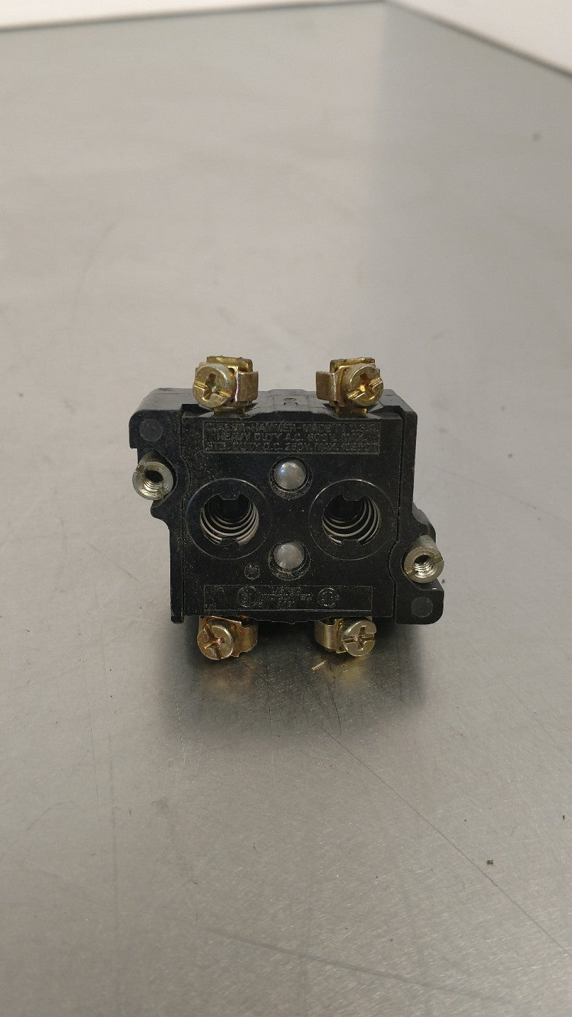 Eaton Cutler-Hammer 10250T Contact Block 6B