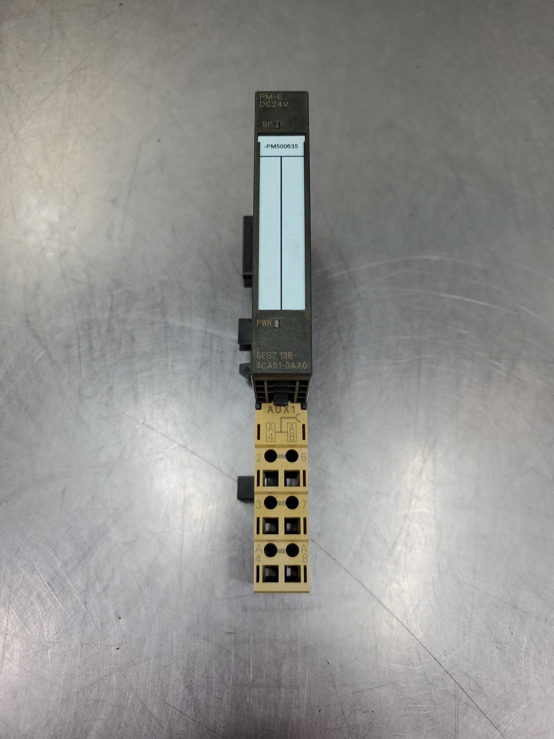 Siemens Simatic S7 6ES7138-4CA01-0AA0 PM-E 24VDC Mod w/TM-P15C23-A0 Base. 3B-48