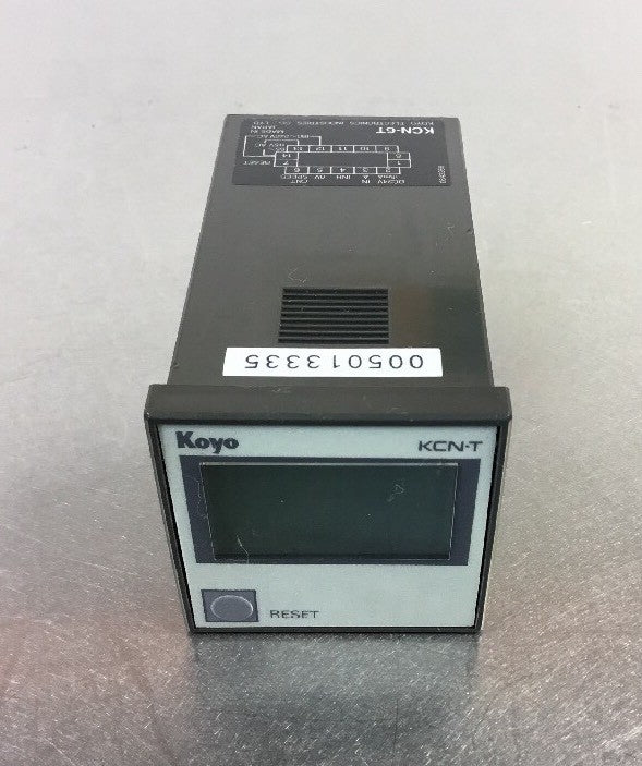 KOYO KCN-6T ELECTRONIC COUNTER PANEL MOUNT. 5C-4