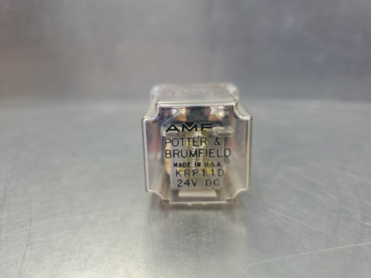 AMF/Potter & Brumfield KRP11D 24VDC Relay, 8-Pin. 4D-28