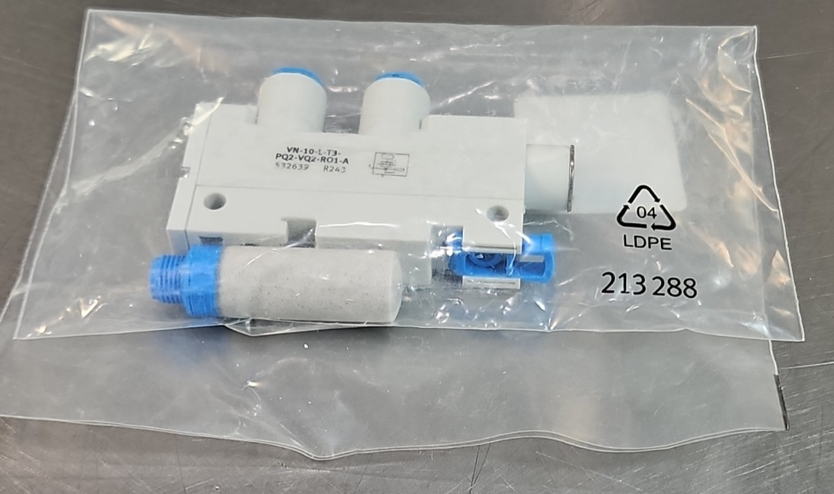 FESTO VN-10-L-T3-PQ2-VQ2-RO1-A Vacuum generator Loc6C4