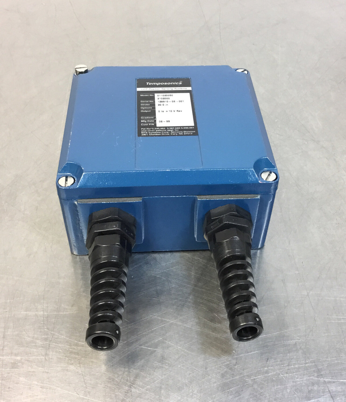 TEMPOSONICS 011020050 3102000 LDT POSITION SENSOR 20" STROKE 0-10V 5D-7