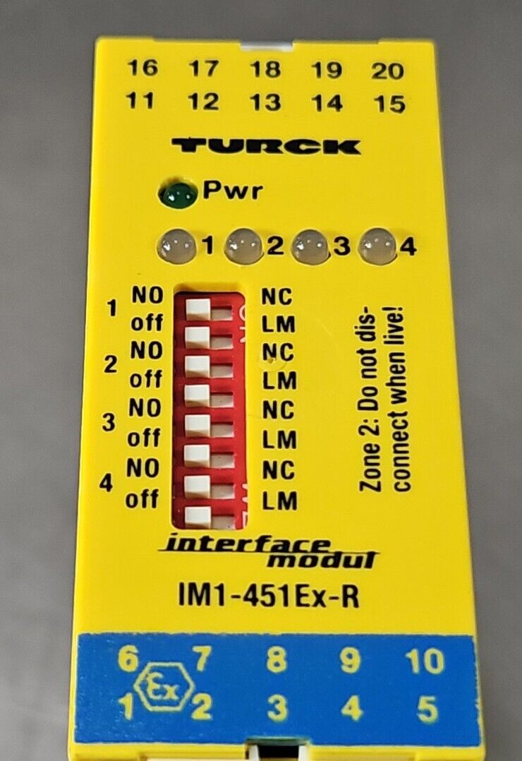 TURCK IM1-451EX-R. Switching Amplifier. 3E-37