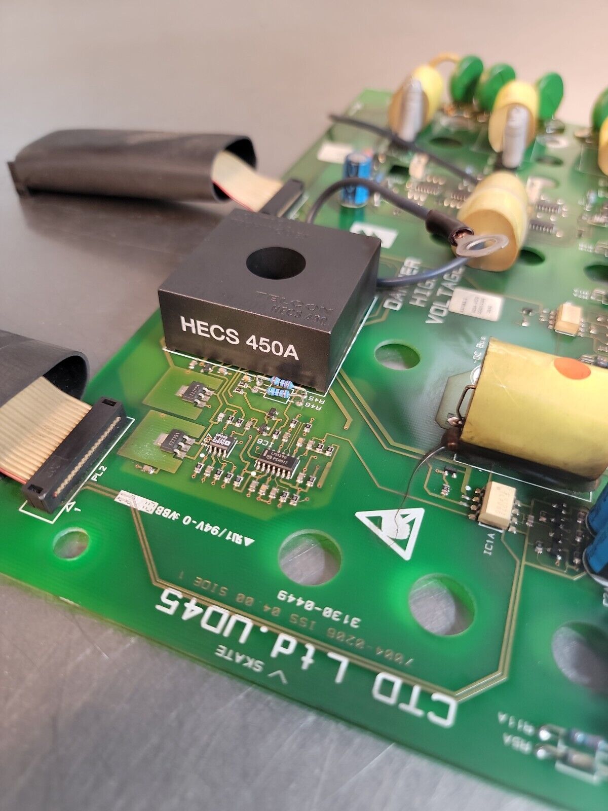 Control Techniques UD45 3130-0449 (7004‐0206) ISS 04.00 DC Drive Board loc 3C