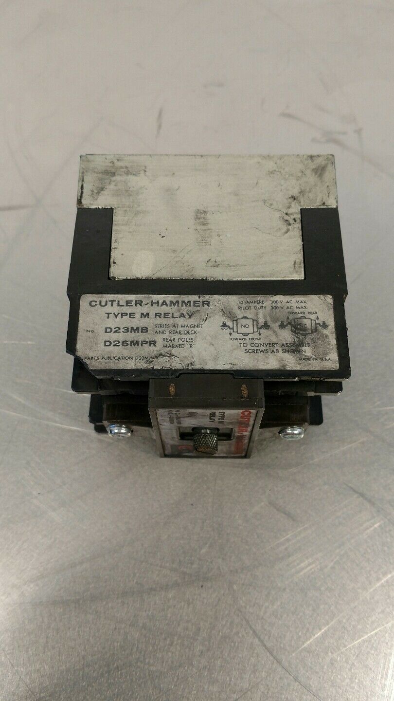 Cutler-Hammer D23MB Type M Relay 4D