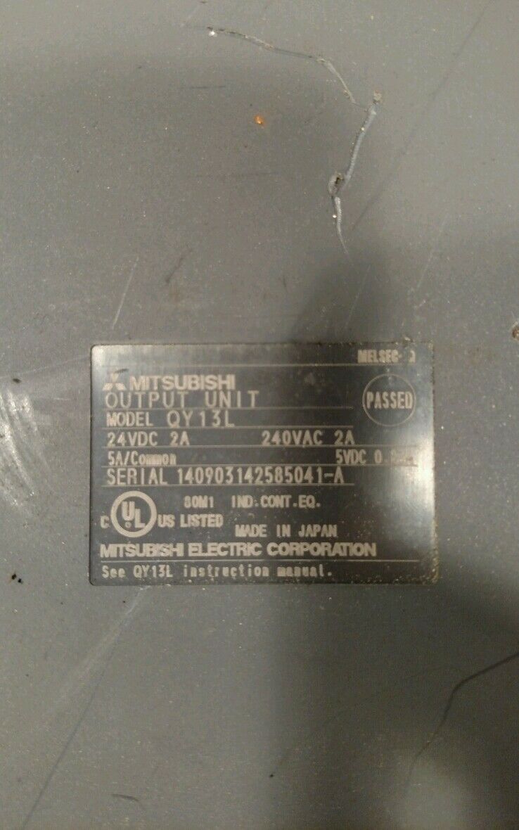 Mitsubishi QY-13L Output Module BIN#2