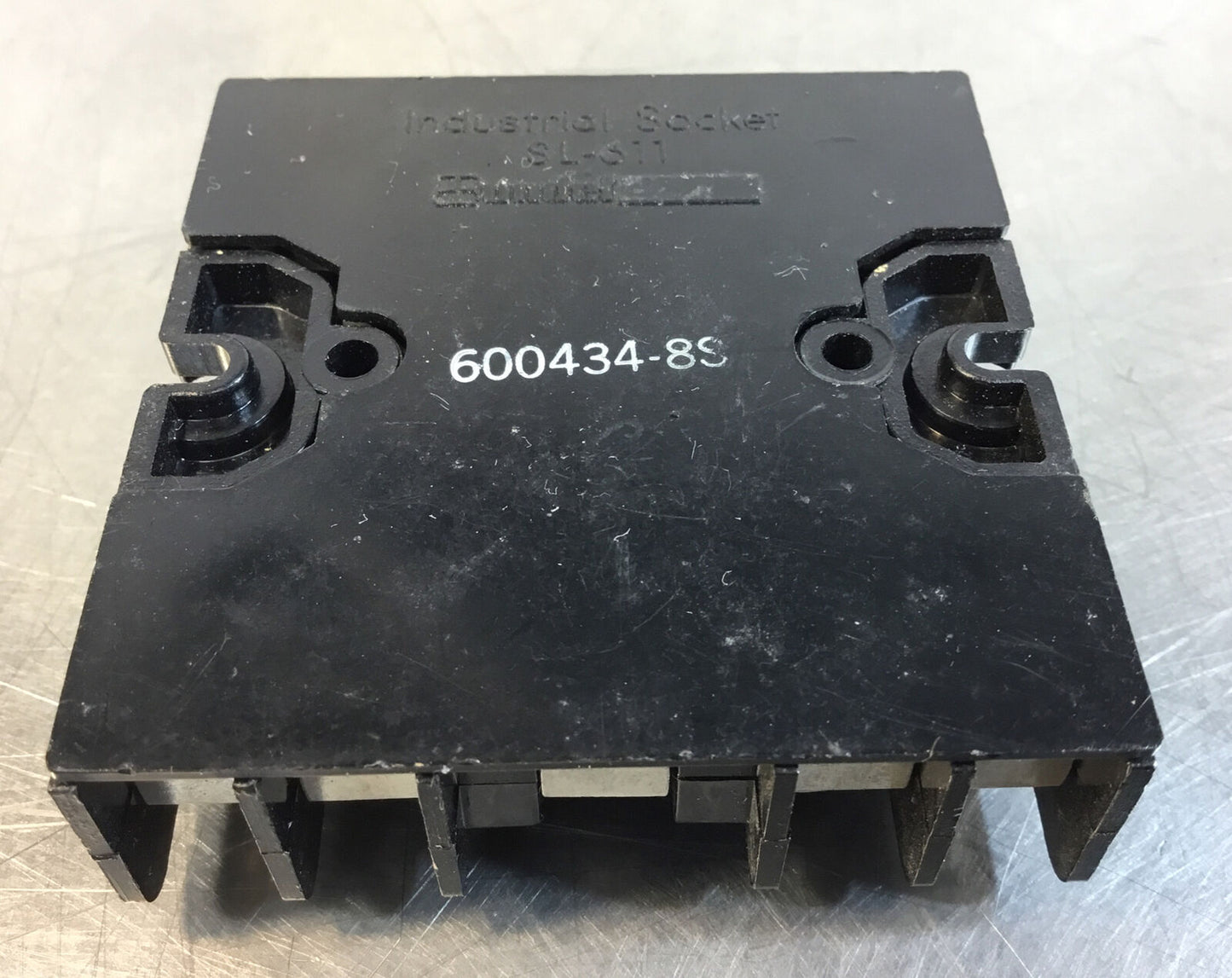 ASEA BROWN BOVERI 600434-8S / 6004348S Industrial 11 Pin Socket. 4C