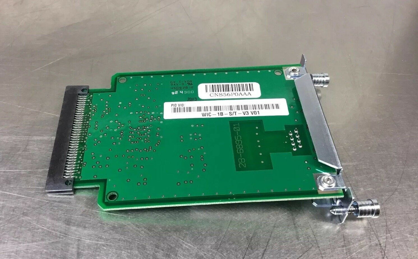 Cisco WIC-1B-S/T V3 Single Port ISDN WAN Interface Module Card 73-9368-01 3D-8