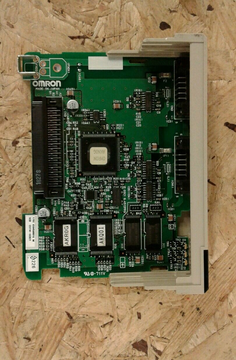 OMRON CPU UNIT COMMUNICATION BOARD CS1W-SCB21 AUC