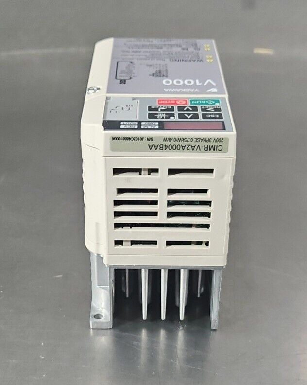 Yaskawa CIMR-VA2A0004BAA (SI-N3/V V1000) Variable Freq. Drive - PRG 1018 1E-2