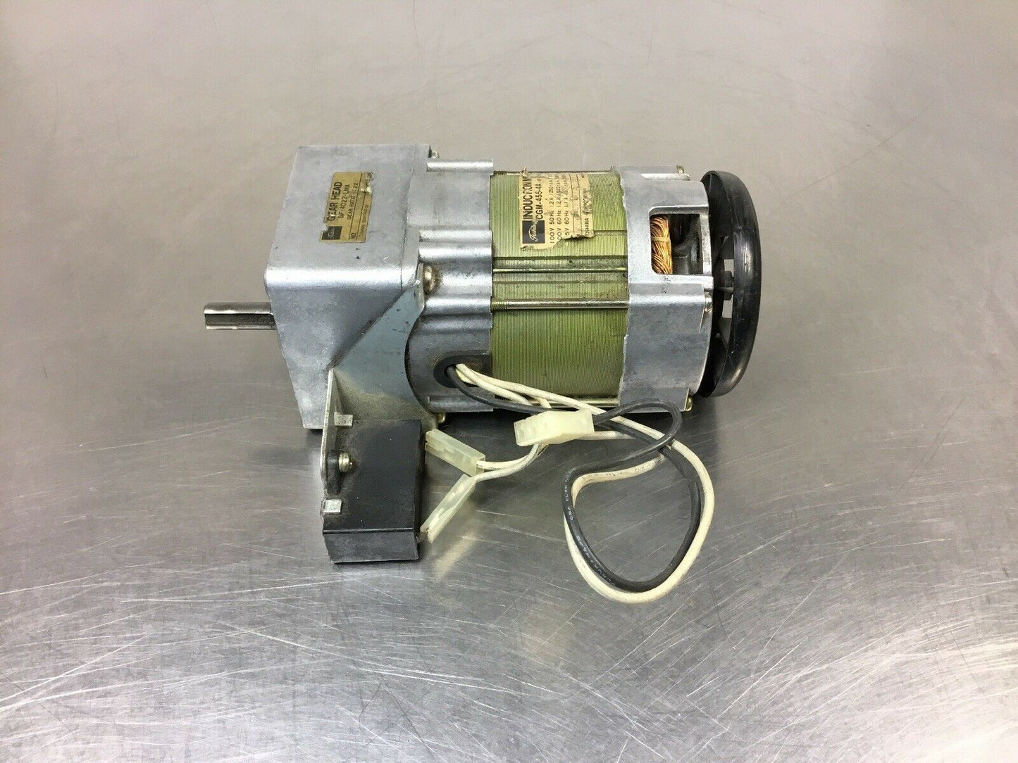 Toshiba Induction Motor CGM-455-4A + GF-4022-LMA Gear Head 1E