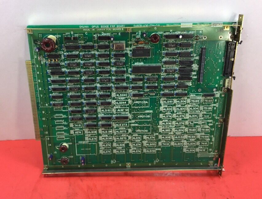 OKUMA OPUS 5000 CIRCUIT BOARD E4809-436-034-D 1911-1703-73.40 CNC 3E-4