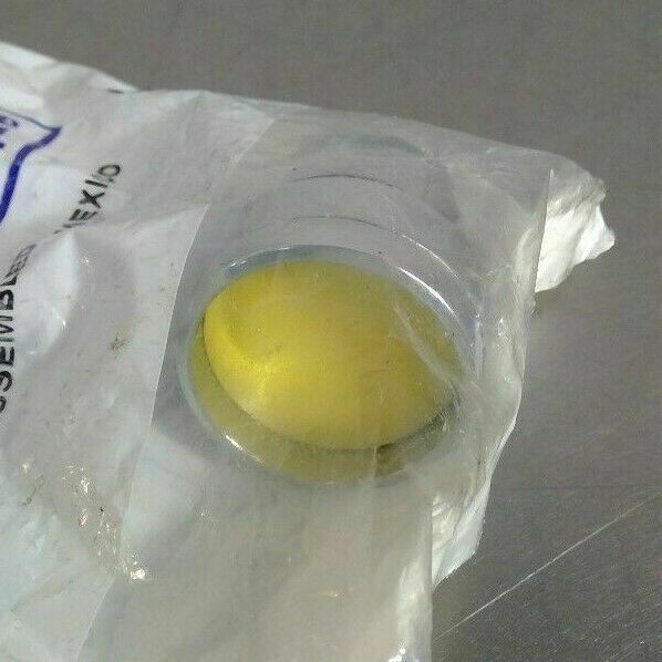 Telemecanique ZB4BA56 Yellow Guarded Head 38183 4C