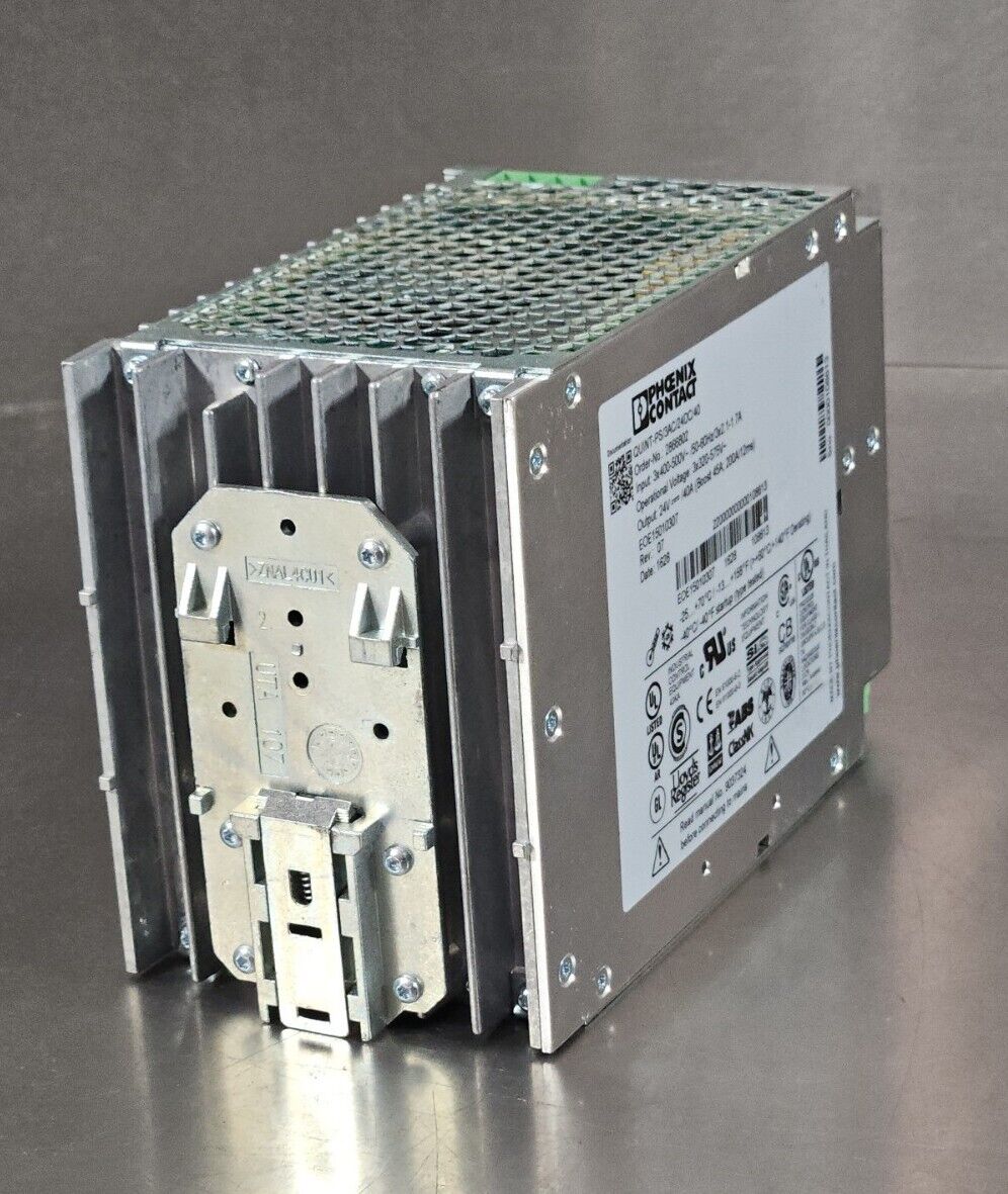 Phoenix Contact QUINT-PS/3AC/24DC/40 Power Supply. 4E-24