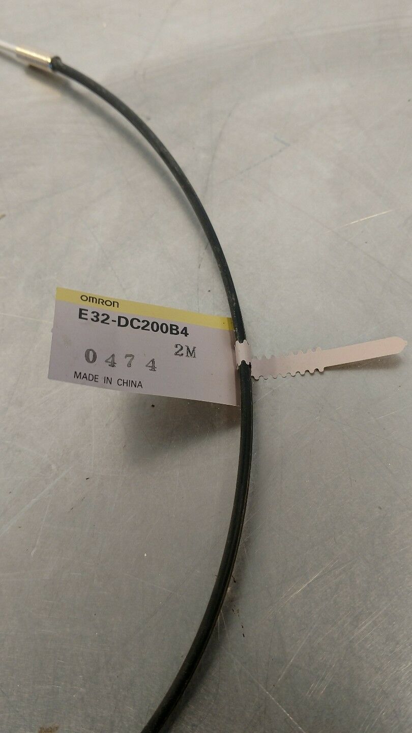 OMRON E32-DC200B4 PHOTOELECTRIC SWITCH FIBER UNIT BIN#3