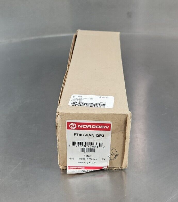NORGREN F74G-6AN-QP3 EXCELON PNEUMATIC FILTER. 6C-9
