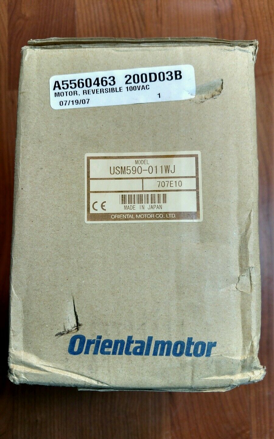 ORIENTAL MOTOR USM590-011WJ DRIVE SPEED CONTROLLER MOTOR AUC