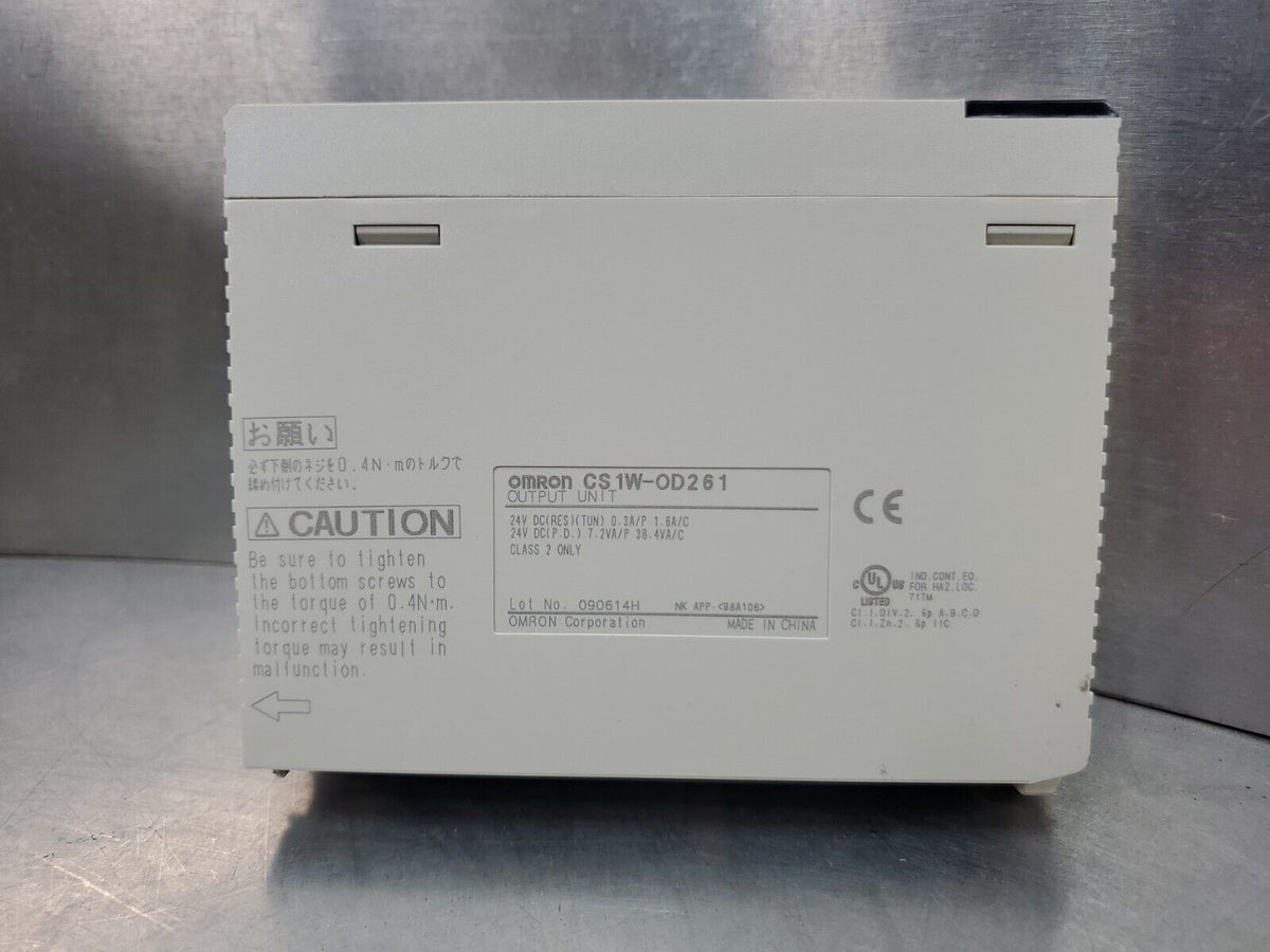 Omron CS1W-OD261 Output Module. 3C-19