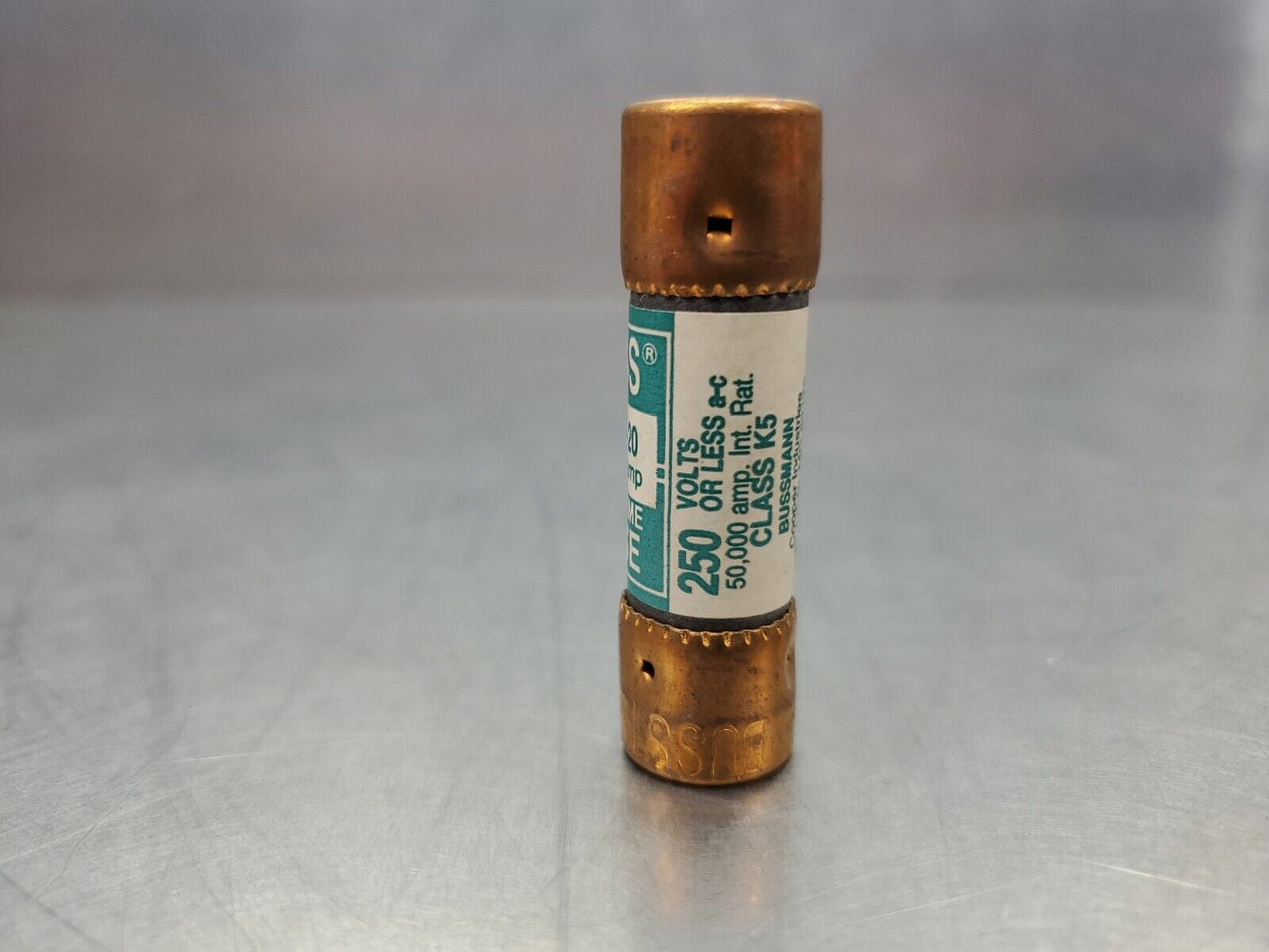 Bussmann NON-20 One-Time Fuse, 250VAC 20AMP. 4D-BOX#4