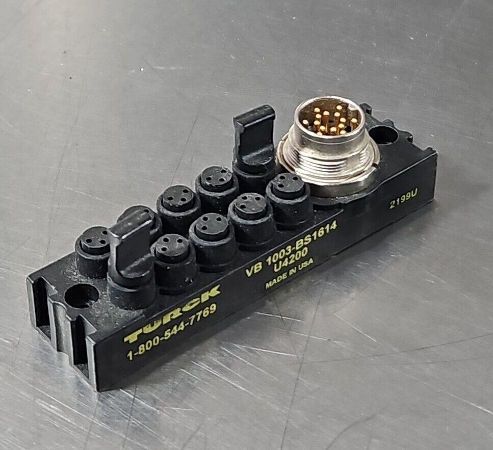 Turck VB 1003-BS1614 8-Port Multi Junction. Loc5D-15