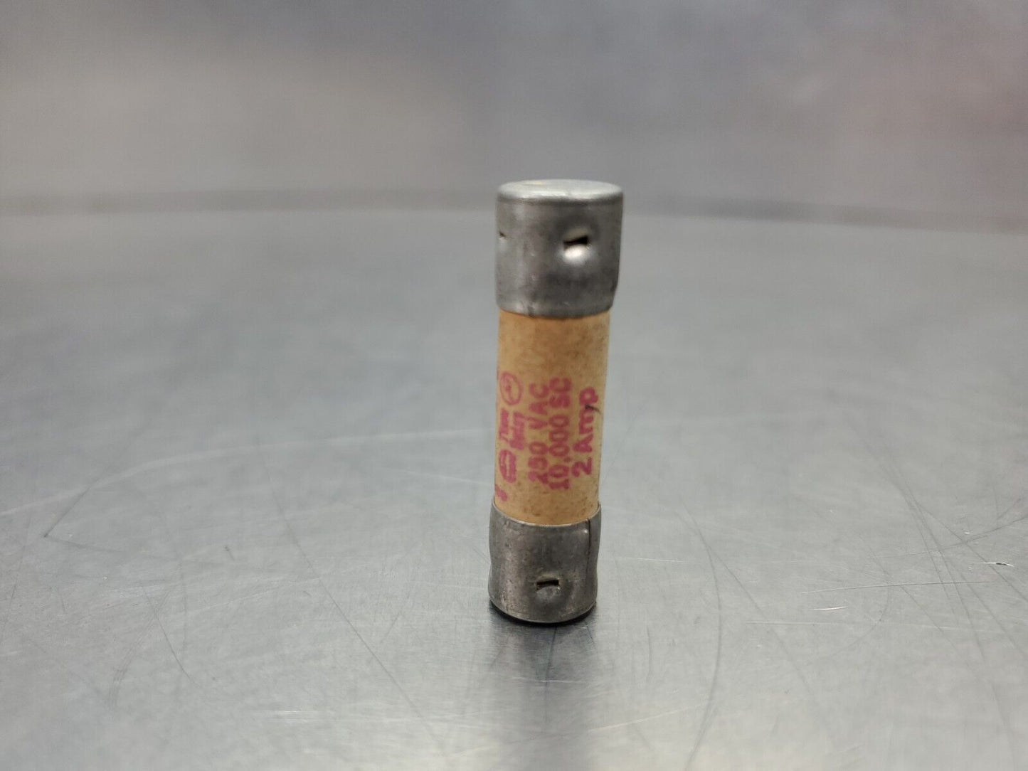 Gould Shawmut TRM2 Tri-onic Fuse, 250 VAC 2AMP. 4D-BOX#3