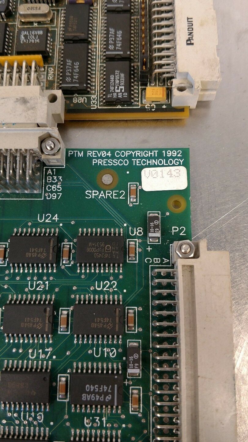 Pressco Technology - PTM Rev. 04 V0143 / PN: 14005 - Processor Board 3E-1