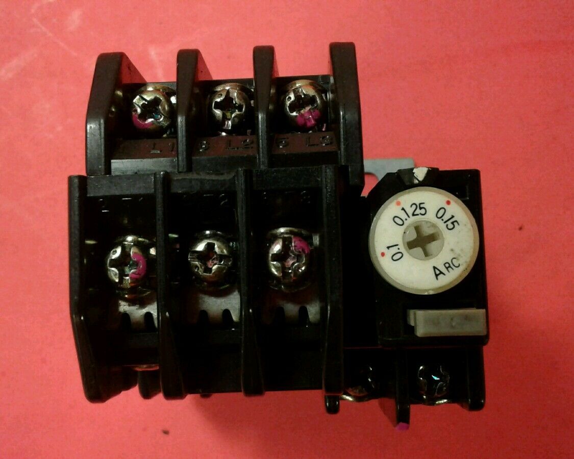 Fuji Electric TR-0 Overload Relay 0.1 - 0.15A. 4A