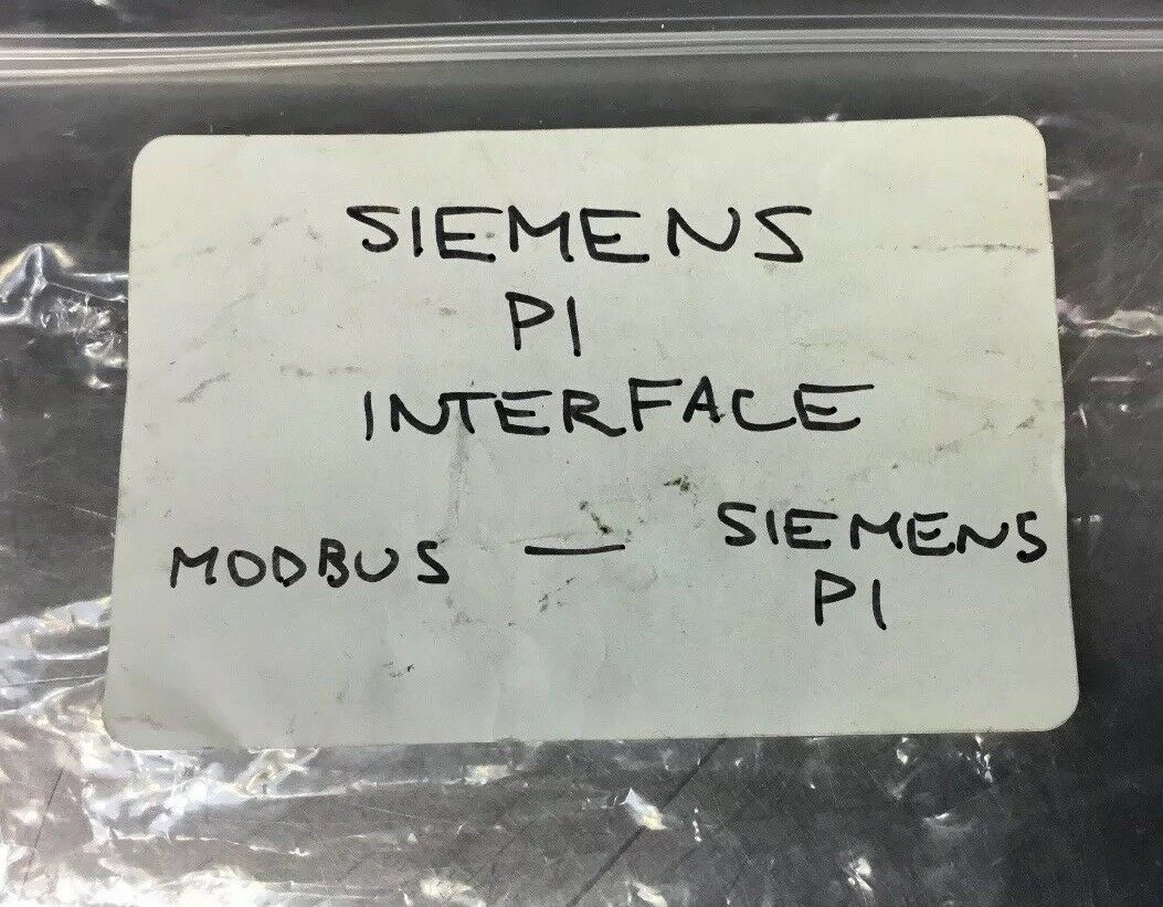 MicroGate / Siemens P1 Interface To Modbus UGW-S6C13–S4G03 Loc.3A