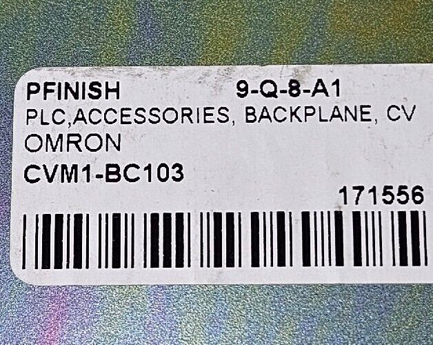 OMRON CV500-BC101/CVM1-BC103. Base Unit Module. Loc 3E-7