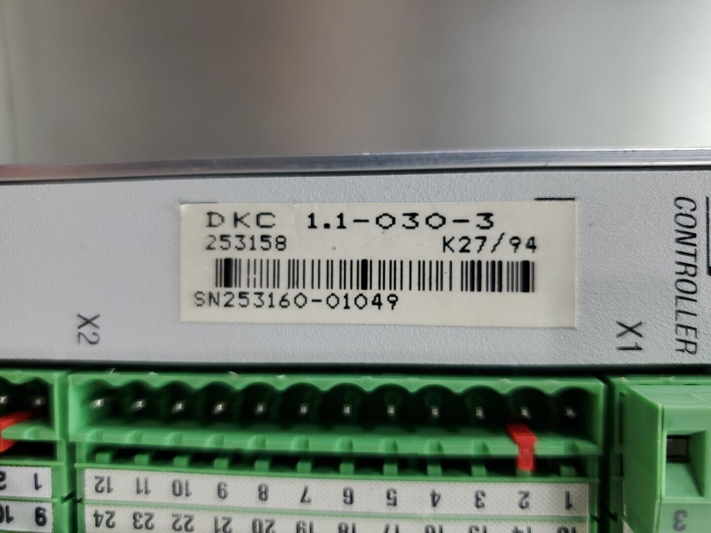 Indramat DKC 1.1-030-3 Digital AC Servo Controller. 1C