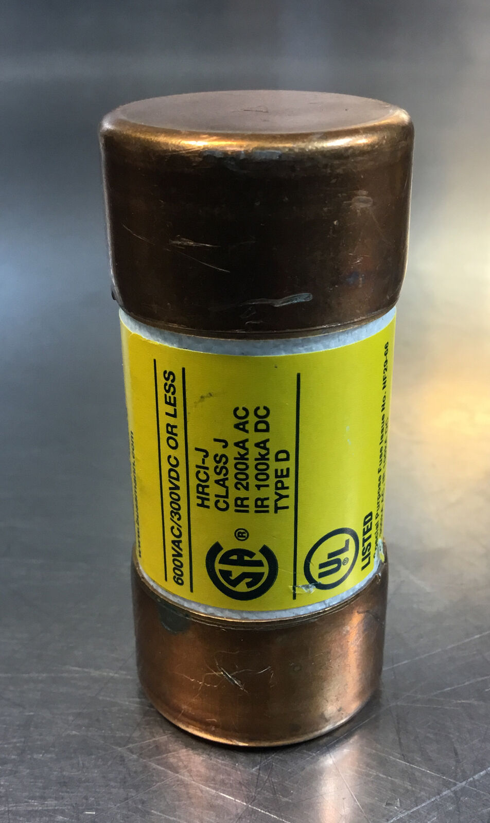 Cooper / Bussmann LPJ-60SPI Low Peak Indicator Fuse Time Delay 60 A 4E-1