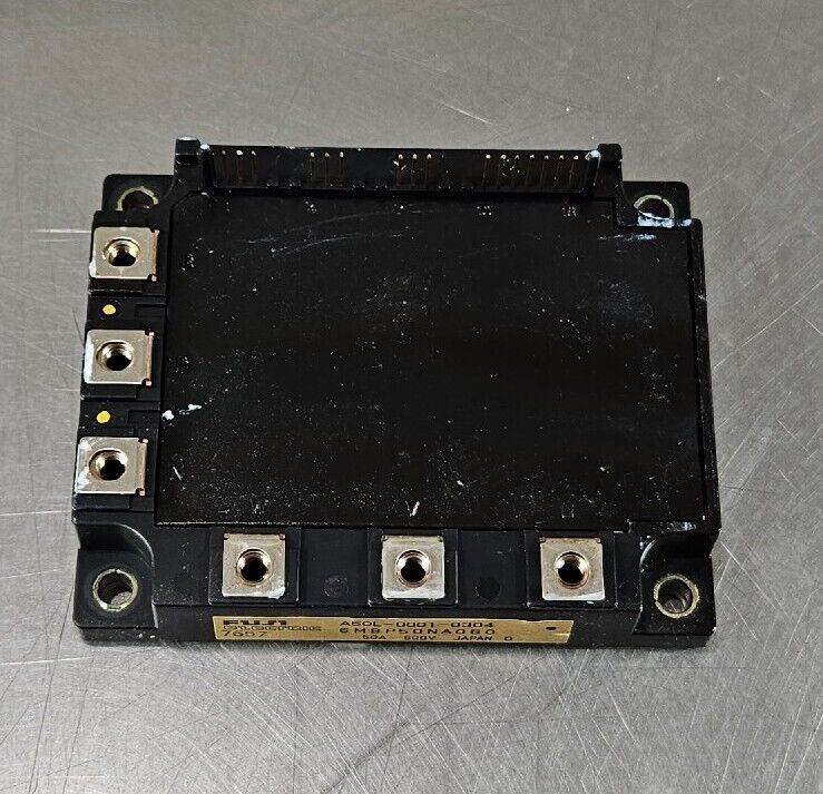 Fuji A50L-0001-0304 (6MBP50NA060) IGBT Power Module. Loc 3D-22