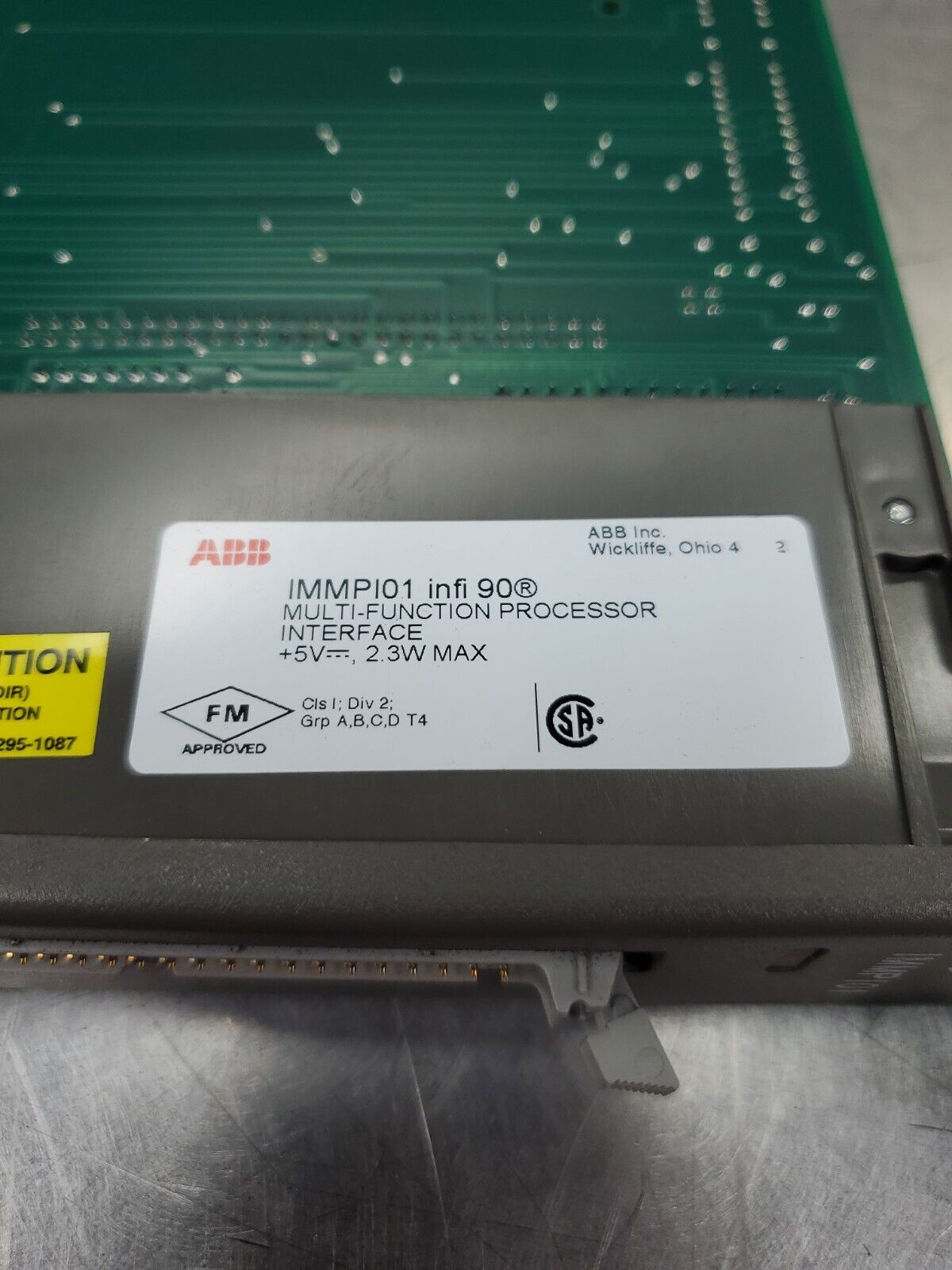 ABB IMMPI01 infi-90 Multi-Function Processor Interface. 3C-20