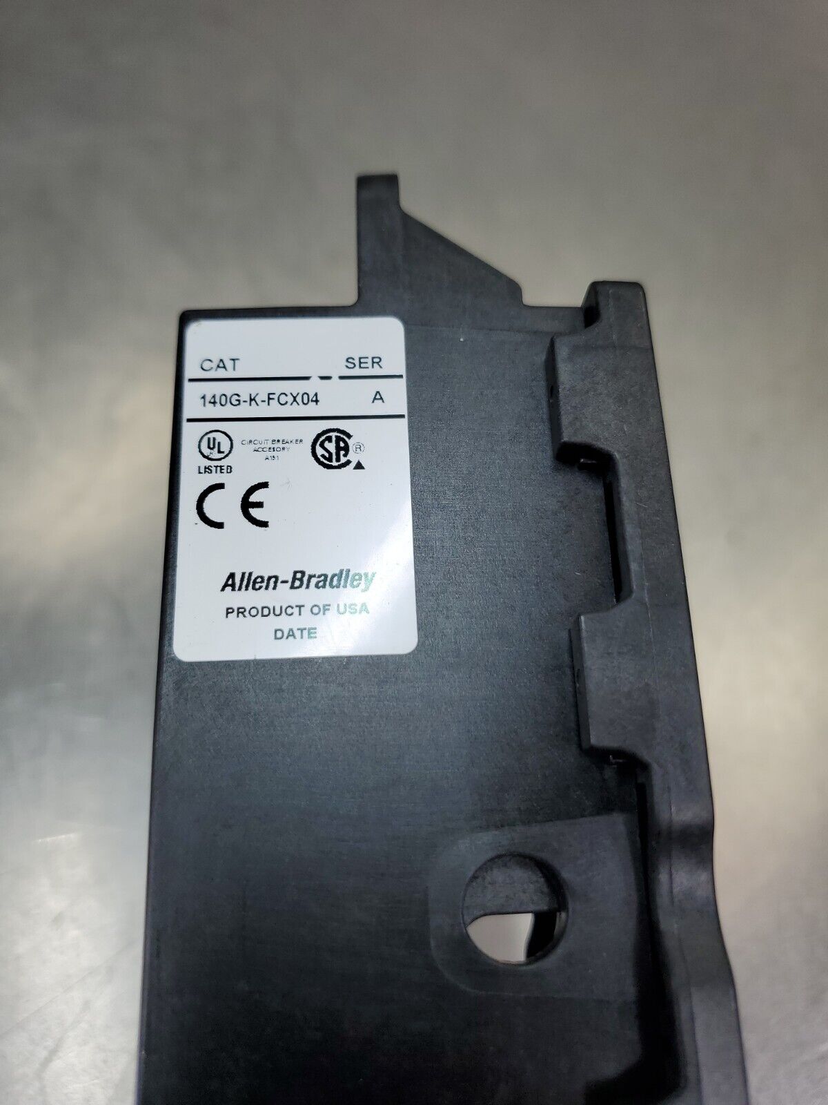 Allen Bradley 140G-K-FCX04 Ser A. Remote Operator Cable Disconnect. 4A-3