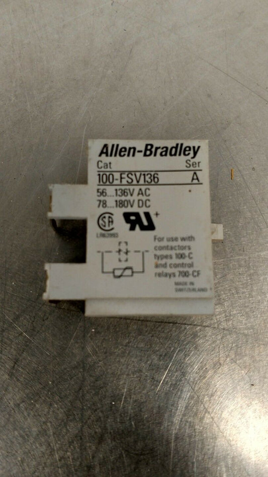Allen Bradley 100-FSV136 Surge Suppressors 100FSV136 BIN#2
