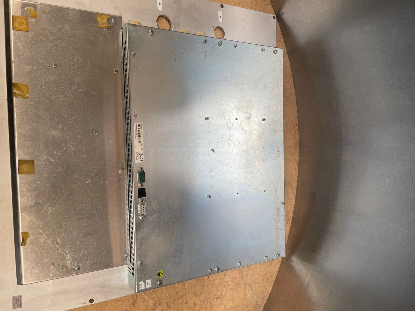 Fette Compacting 5d5502 White & Silver 1-Port Simatic Panel with Keyboard