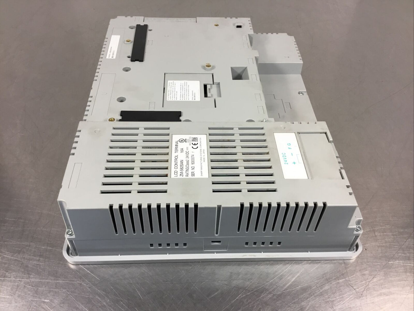 SHARP ZM-582SAN LCD CONTROL TERMINAL 12.1” 1.6A 24VDC 2E