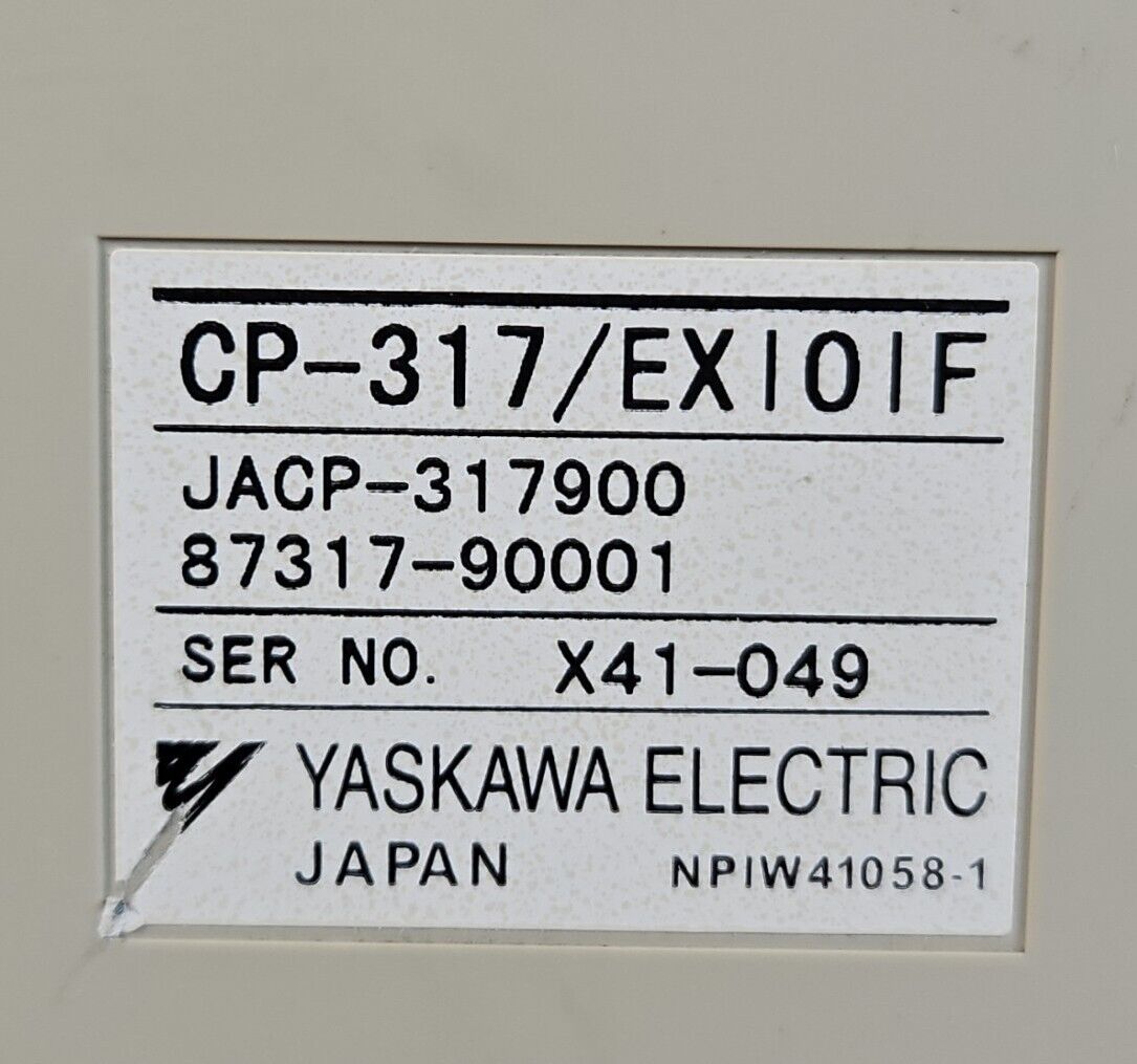 Yaskawa CP-317/EXIOIF Power Supply Module                      3C-22