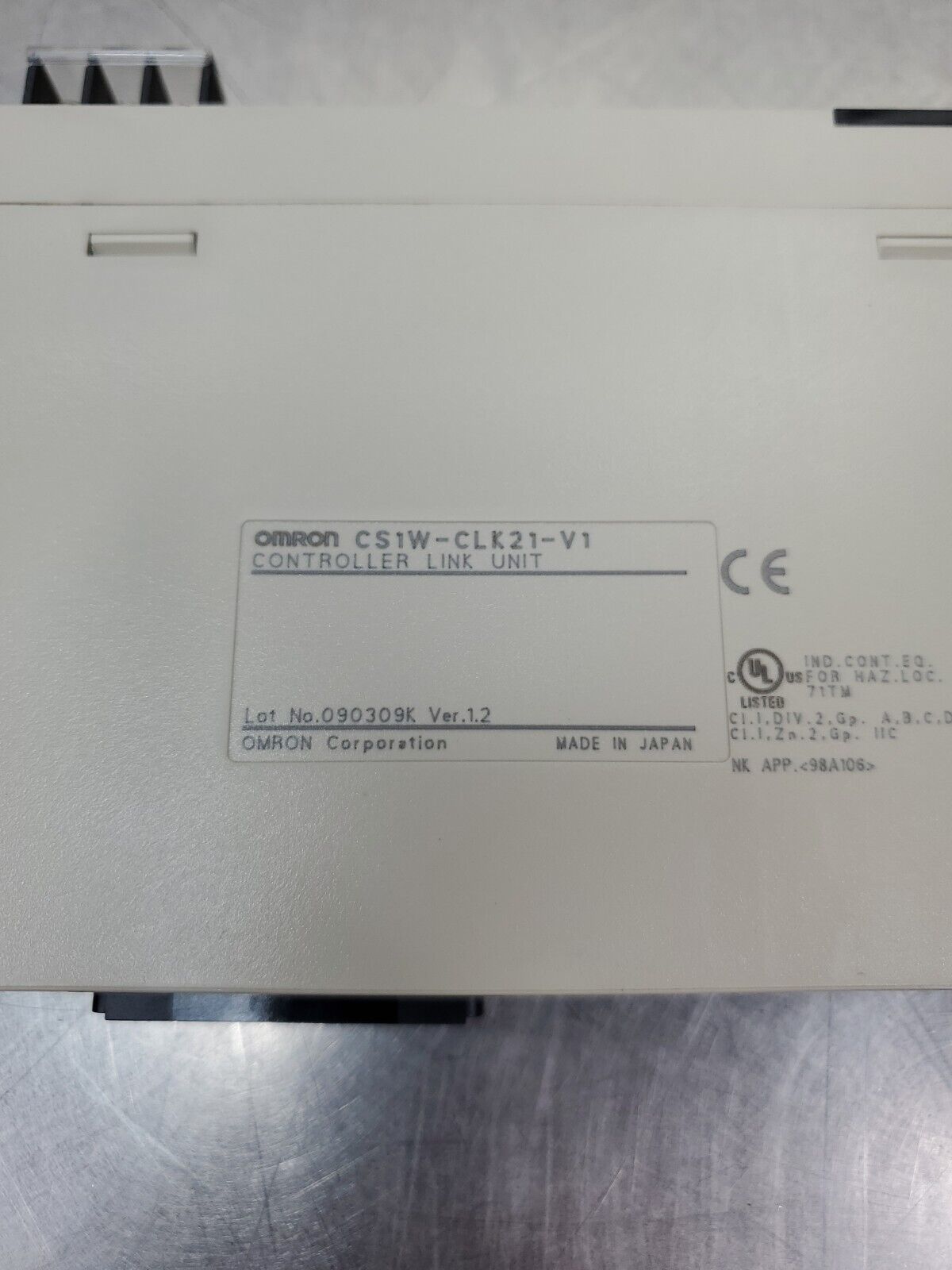 Omron CS1W-CLK21-V1 Controller Link Unit. 3C-19