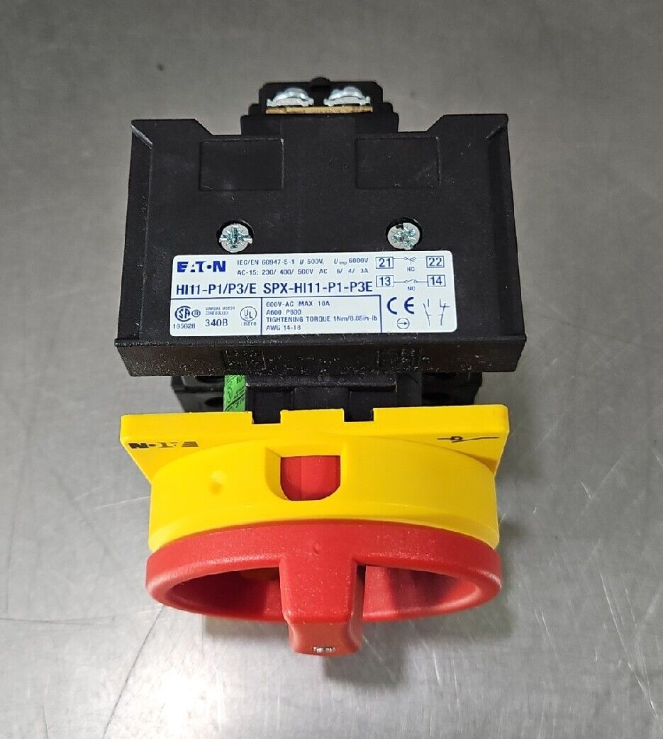 EATON HI11-P1/P3/E SPX-HI11-P1-P3E Disconnect Switch Loc 4E-16