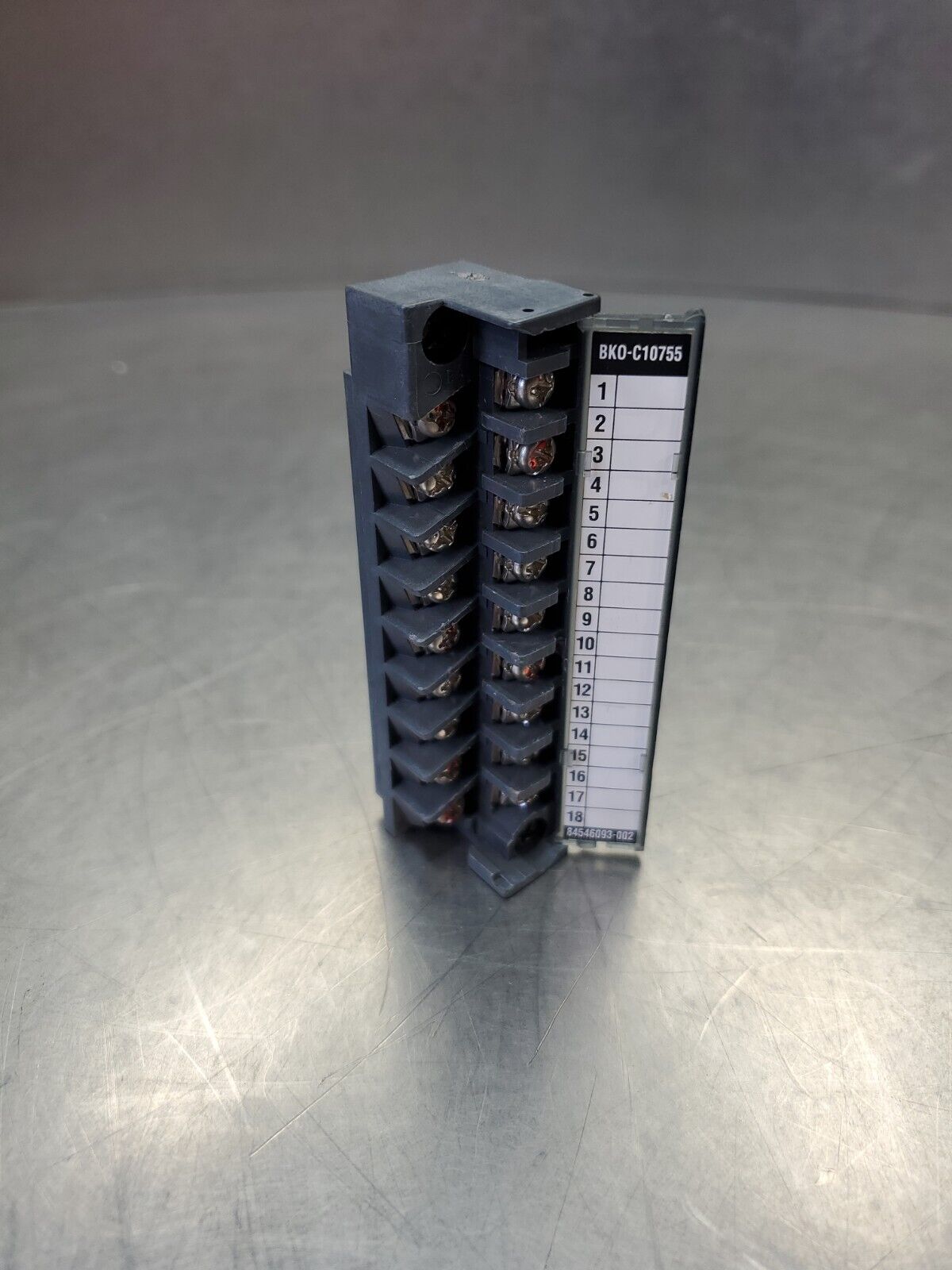 Mitsubishi BKO-C10755 PLC In/Out Connector Terminal. 3C-22