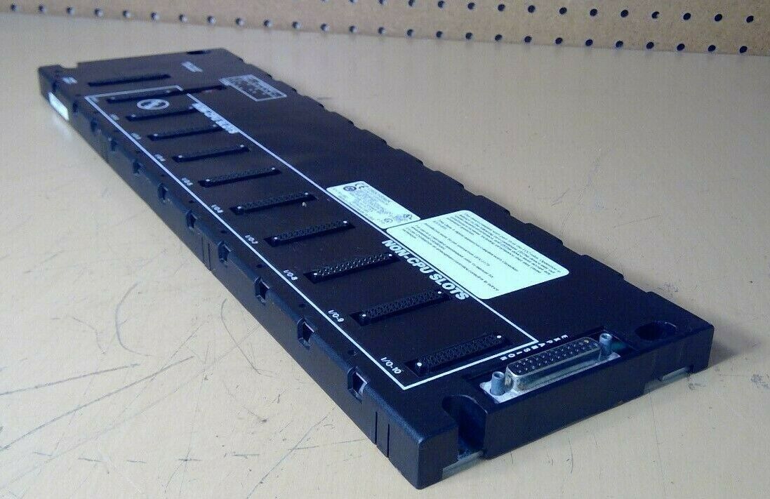 GE Fanuc IC693CHS392K 10-Slot EMI Enhanced Expansion Baseplate 3H
