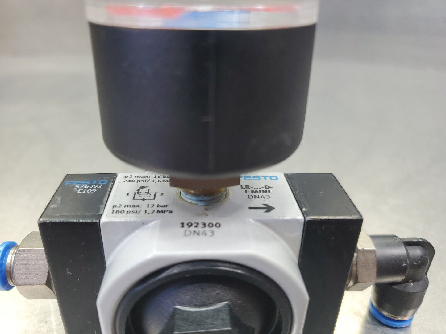 Festo Pneumatic LR-I-MINI-D-DN43 Pneumatic Regulator (192300) 6C