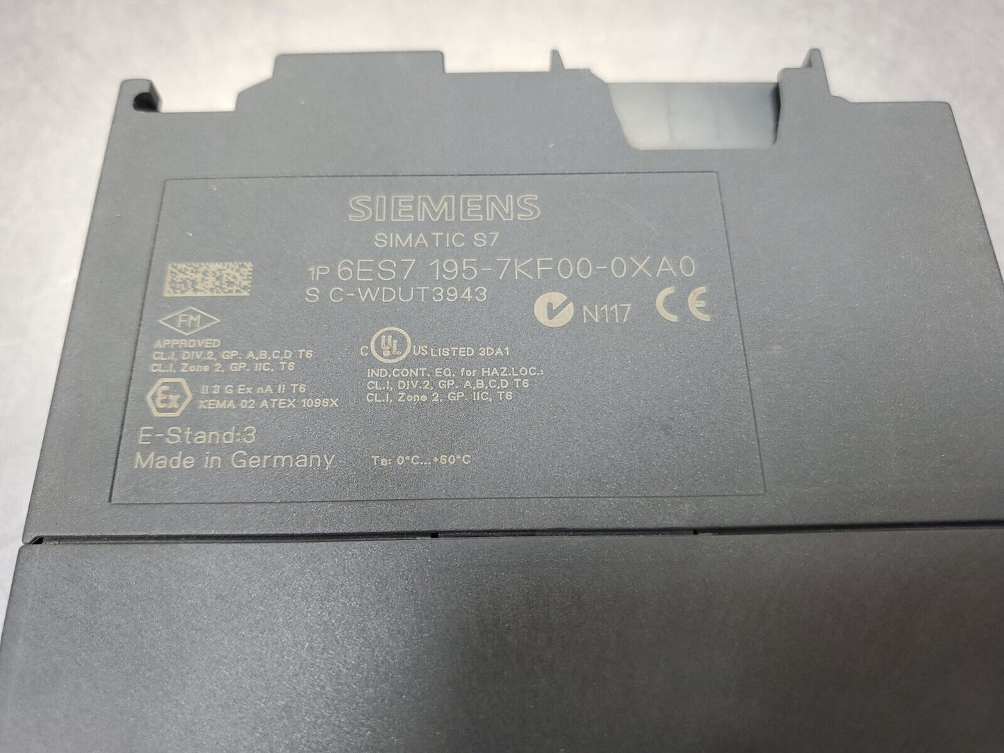 Siemens Simatic S7 1P 6ES7-195-7KF00-0XA0 Safety Protector. 3D-25